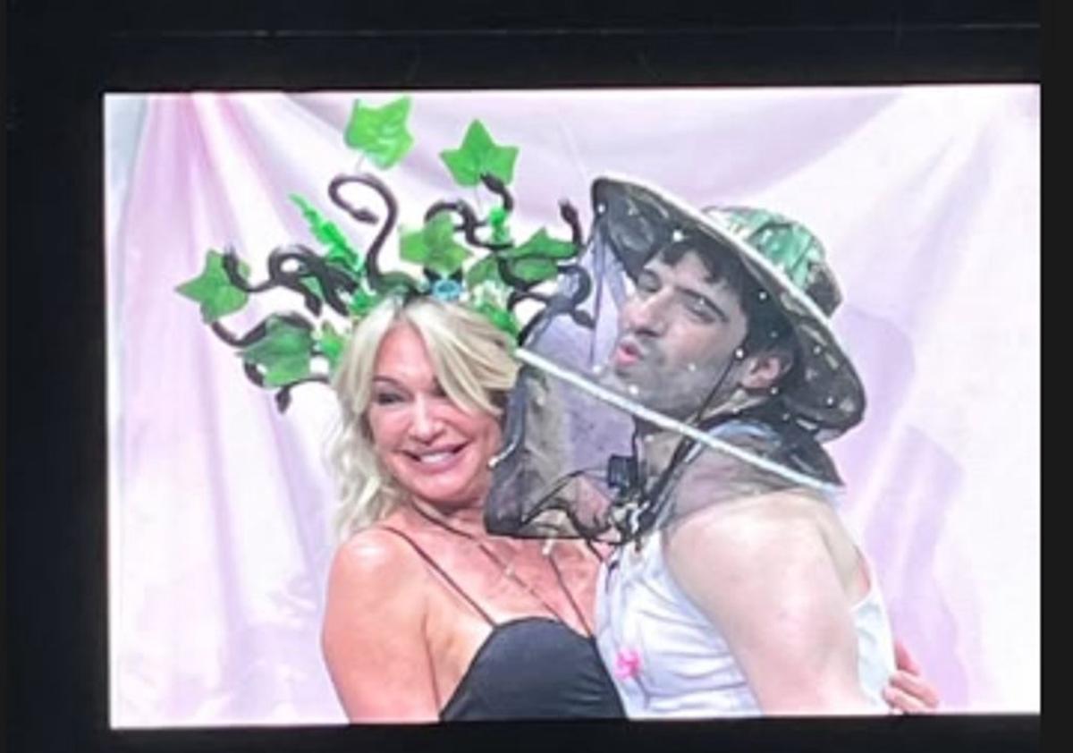 Explosión en el Movistar Arena: Yanina Latorre apareció en el show de Martín Cirio