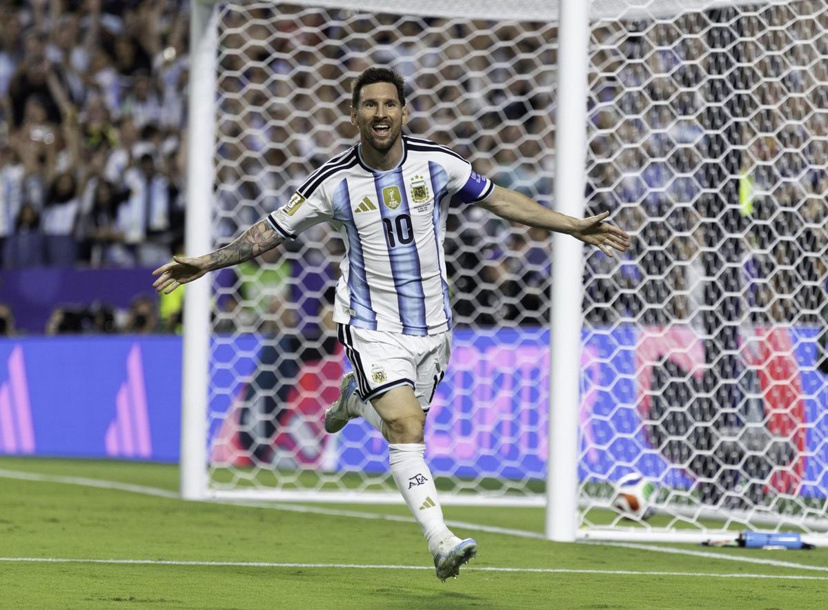 El capitán argentino, Lionel Messi, tuvo una noche inolvidable.