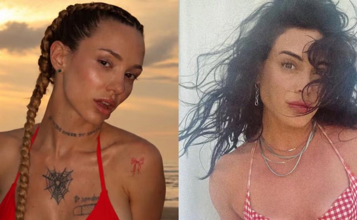 La Joaqui y Emilia Attias se mostraron con la tendencia del verano. (Captura)