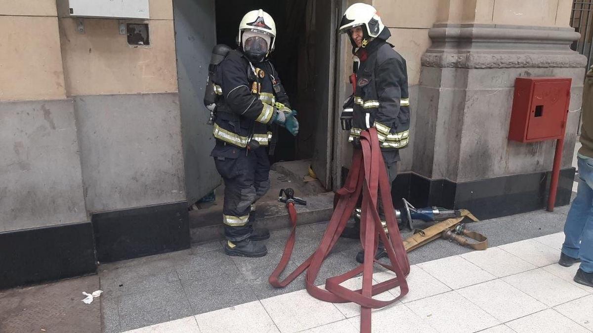 Incendio en la estación Constitución: un tablero eléctrico se prendió fuego