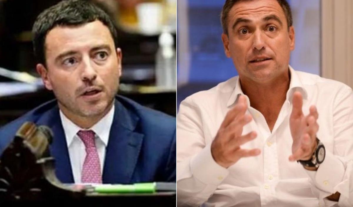 Rodrigo de Loredo y Ramón Mestre sellaron un entendimiento.