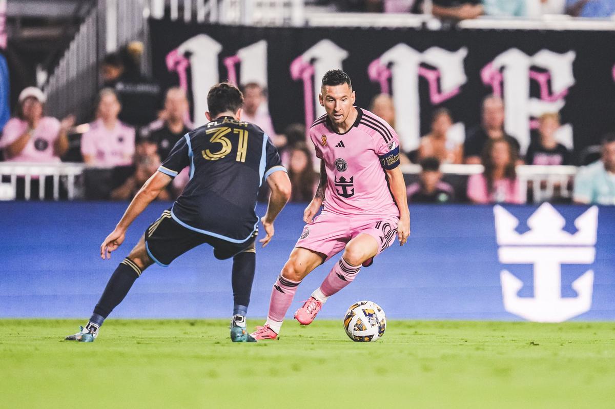 FOTO: Lionel Messi fue la gran figura en el triunfo del Inter Miami. (@InterMiamiCF)