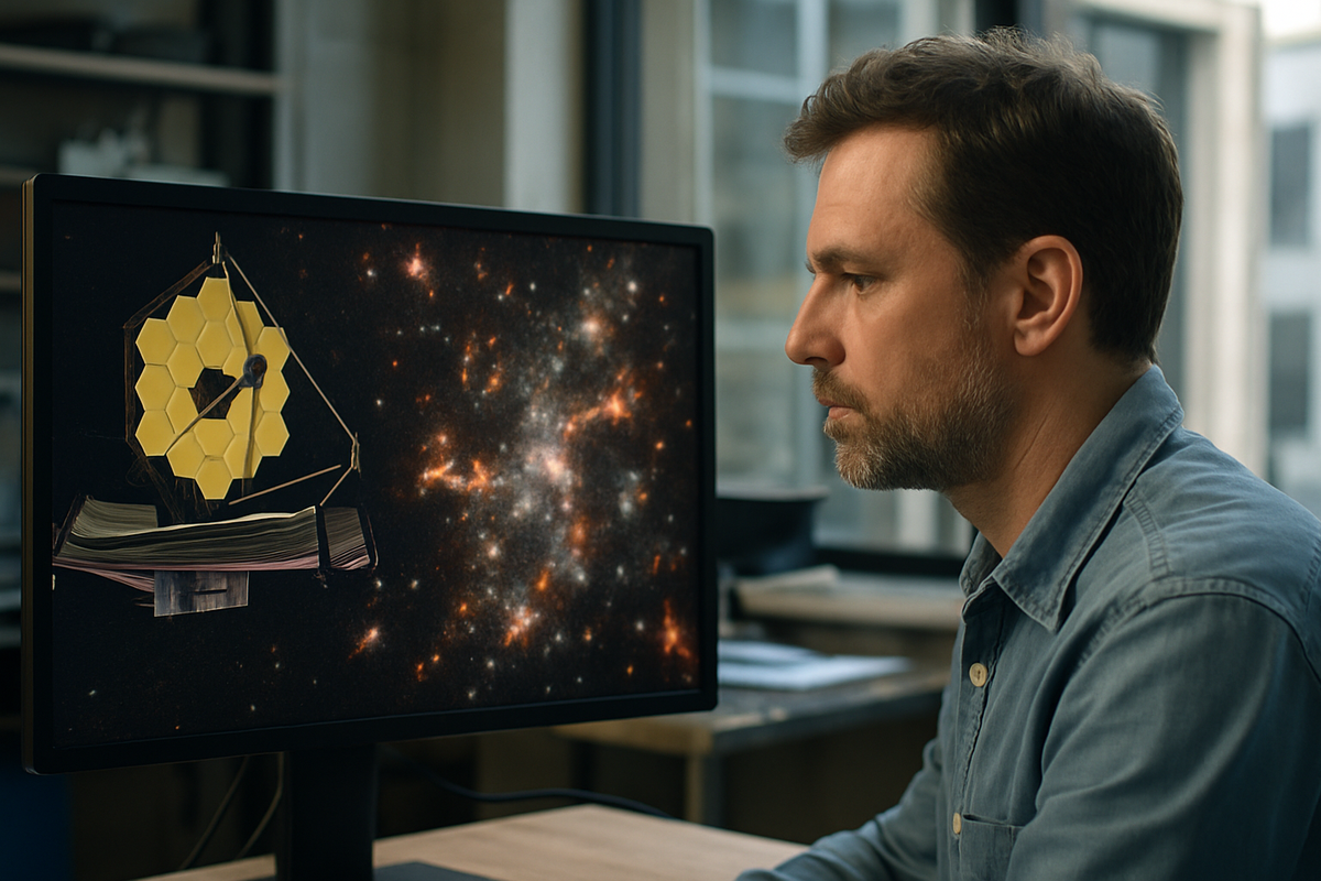 Las primeras galaxias del universo eran caóticas y turbulentas