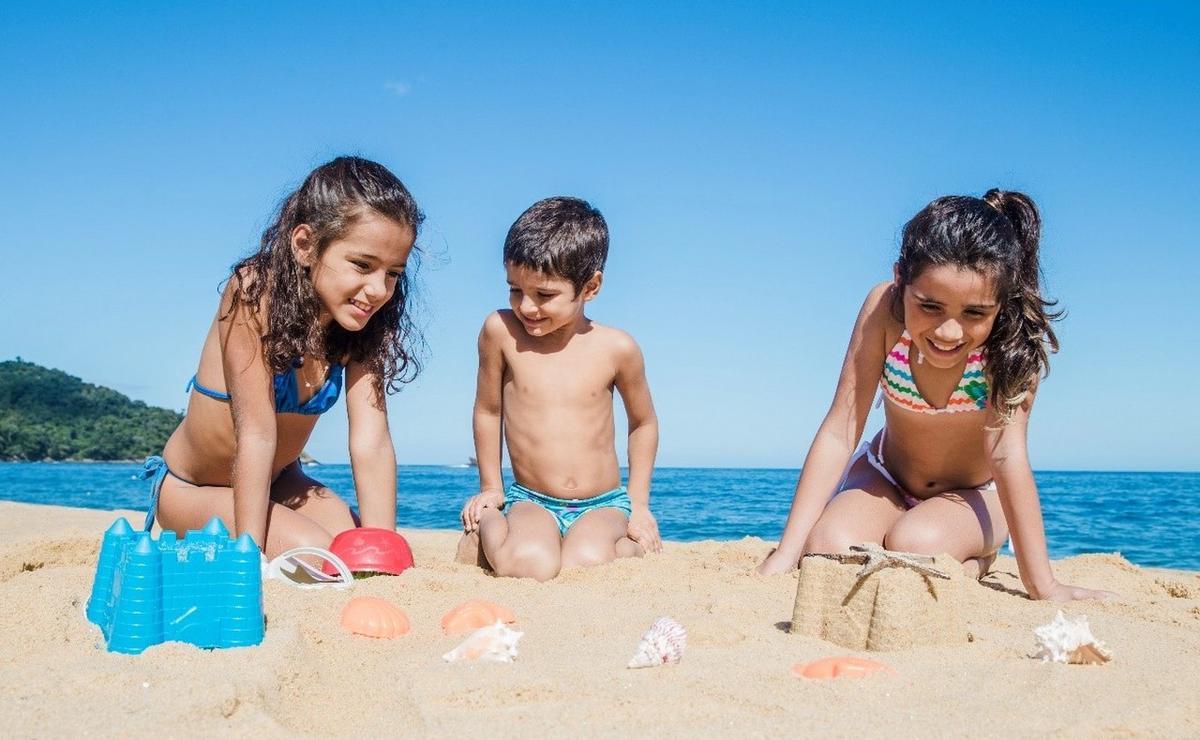 FOTO: La importancia de proteger a los niños del sol.