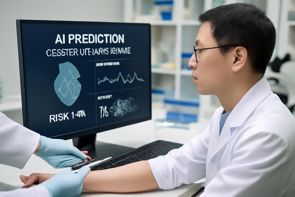 Análisis de sangre con inteligencia artificial