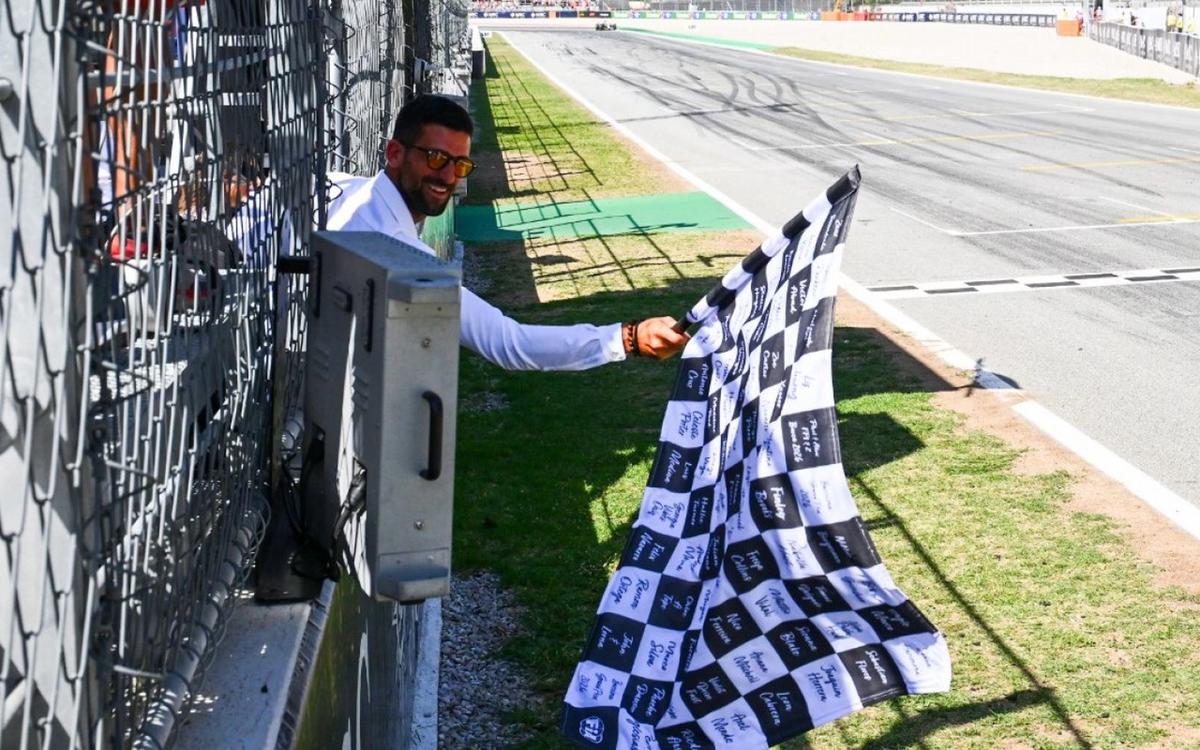 Una de las carreras más significativas para Hamilton y Djokovic le baja la bandera