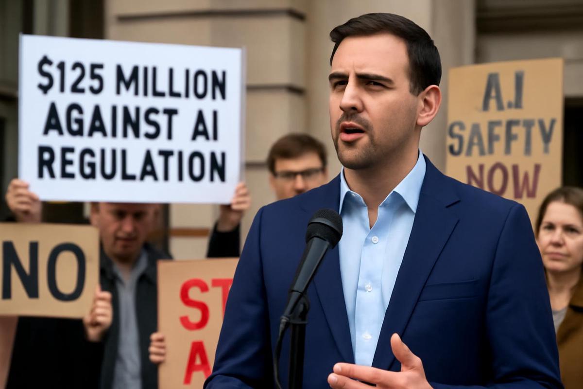 Alex Bores, exejecutivo de Palantir