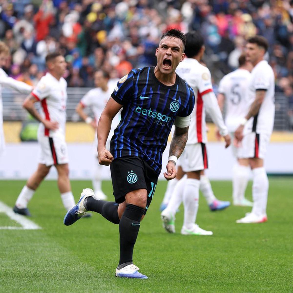 Lautaro Martínez, una de las grandes figuras del líder Inter.