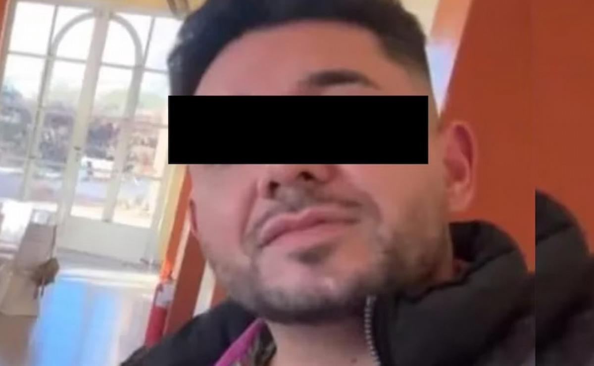 Mauricio Morales fue detenido cuando intentaba escapar.