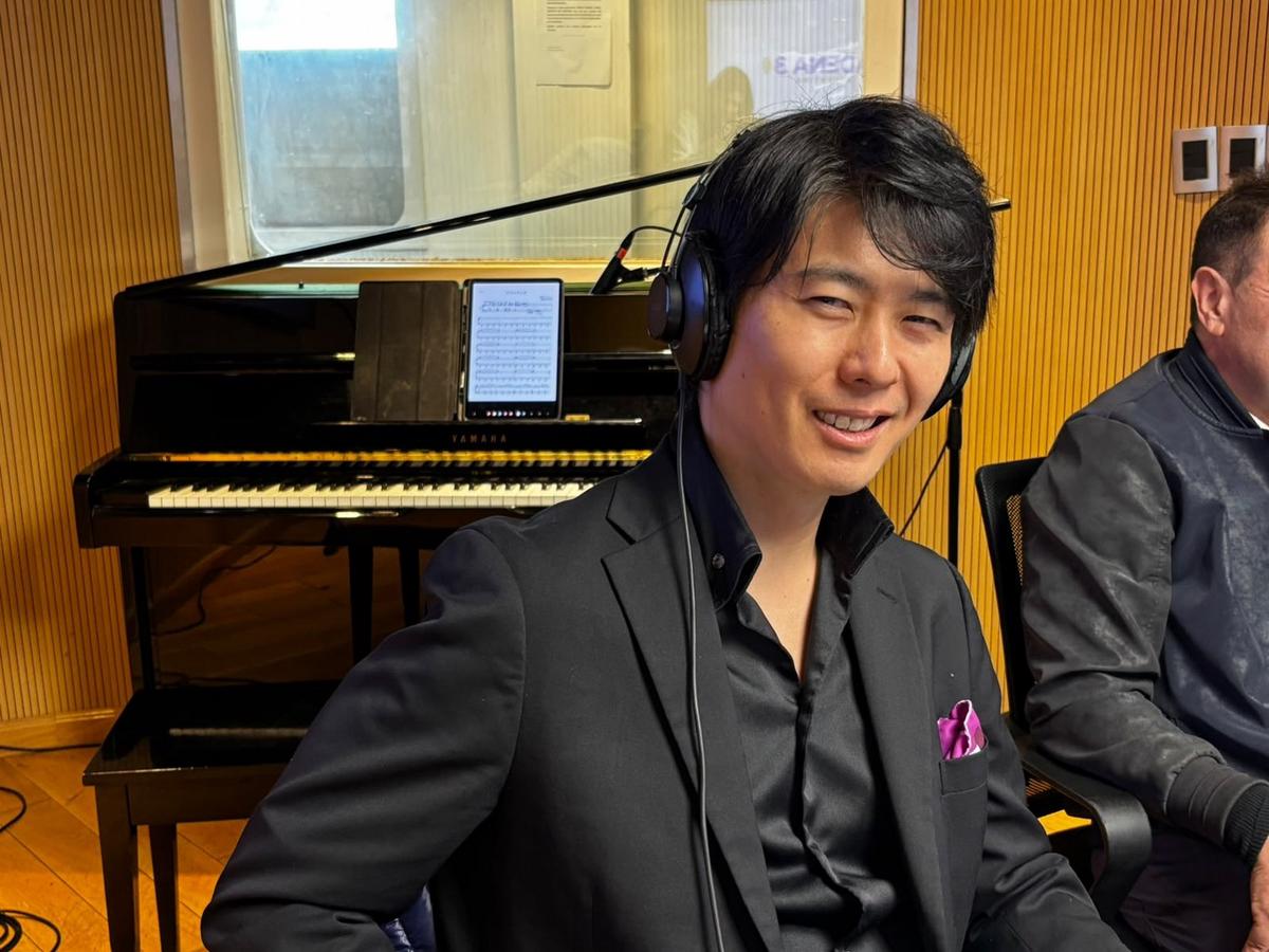 Kotaro Fukuma, en los estudios de Cadena 3.