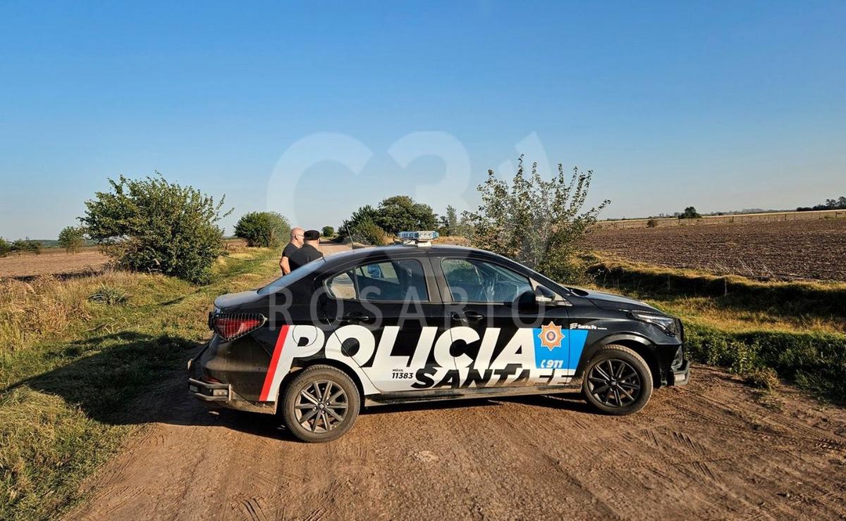 FOTO: El camino rural en el que apareció el cuerpo de Sofía Delgado.