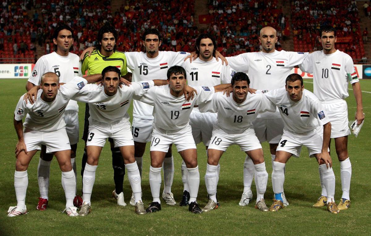 Selección de fútbol de Irak.
