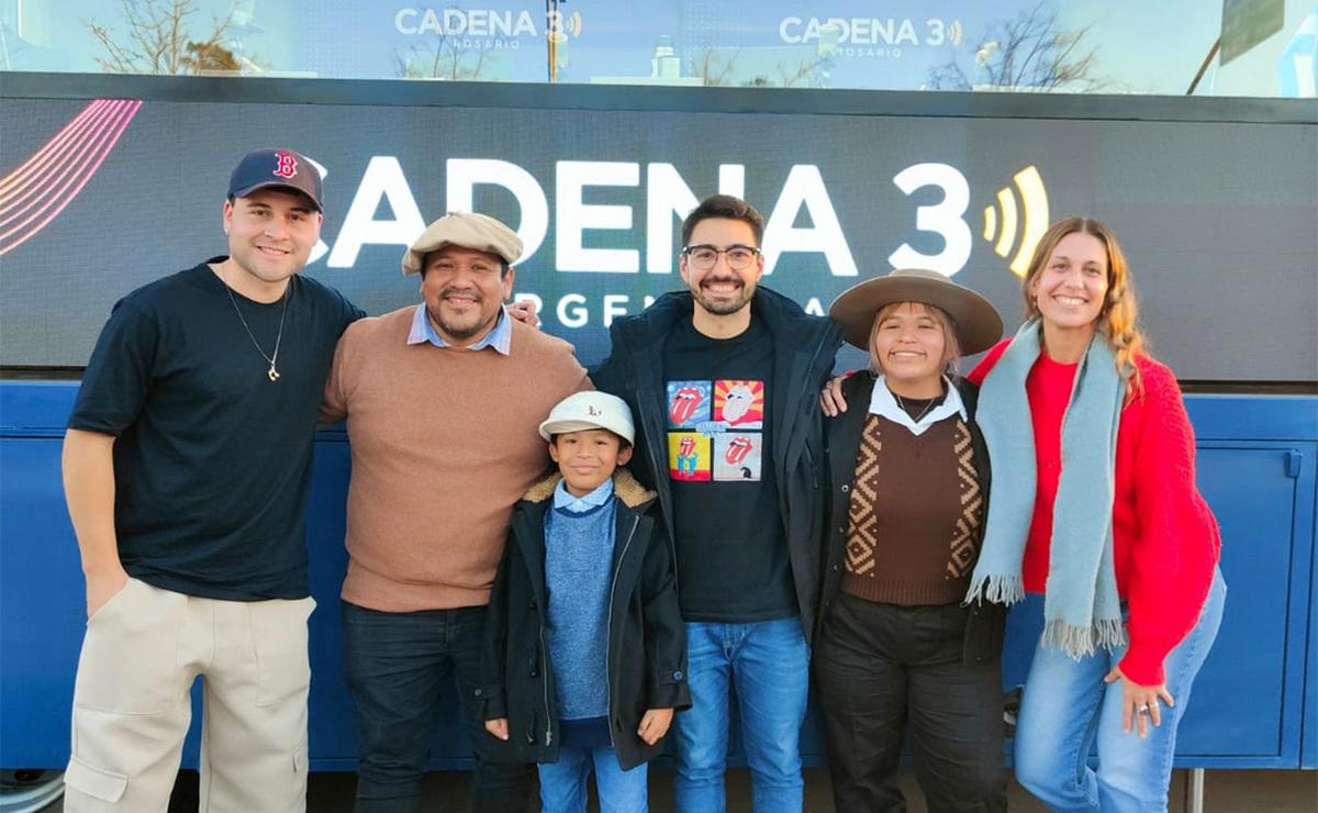 AUDIO: Lupe, la Chicharrita del Chamamé, a puro canto y baile en el estudio móvil de Cadena3