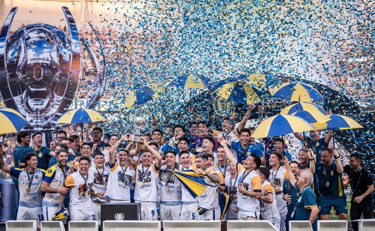 Central campeón de la Supercopa Internacional.
