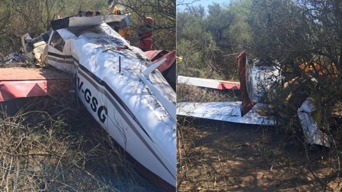 Accidente aéreo en Córdoba: una avioneta se estrella y cinco heridos son hospitalizados