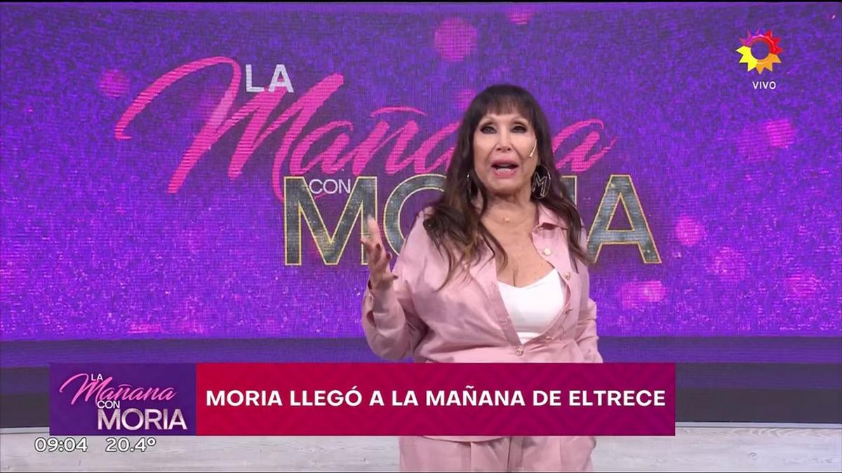 Moria Casán debutó con su nuevo programa: