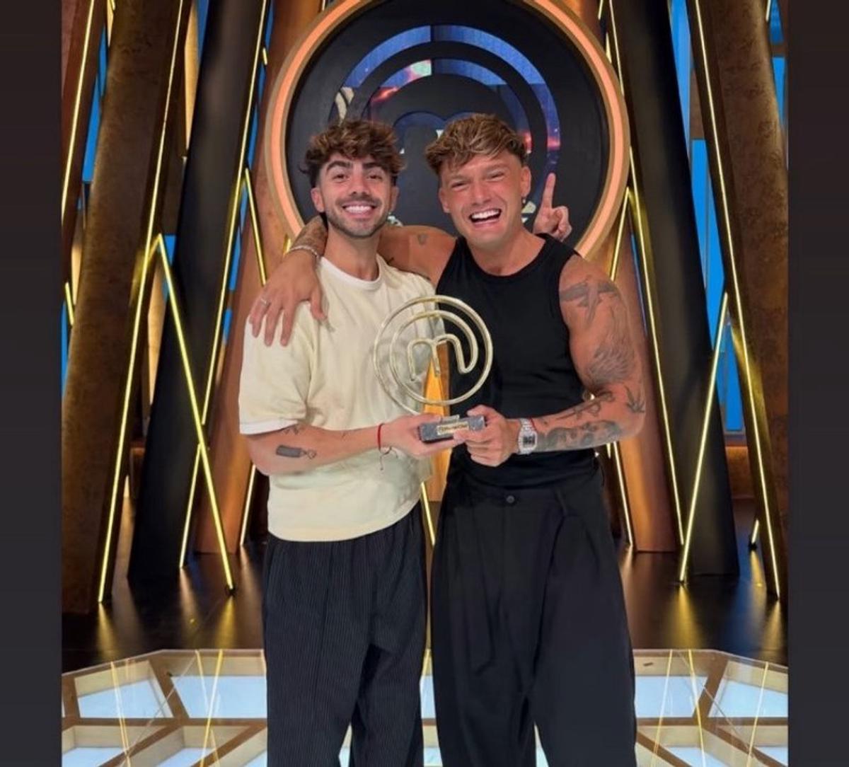 Fede Vigevani y Ian Lucas. Foto: Agencia NA/ Redes sociales.