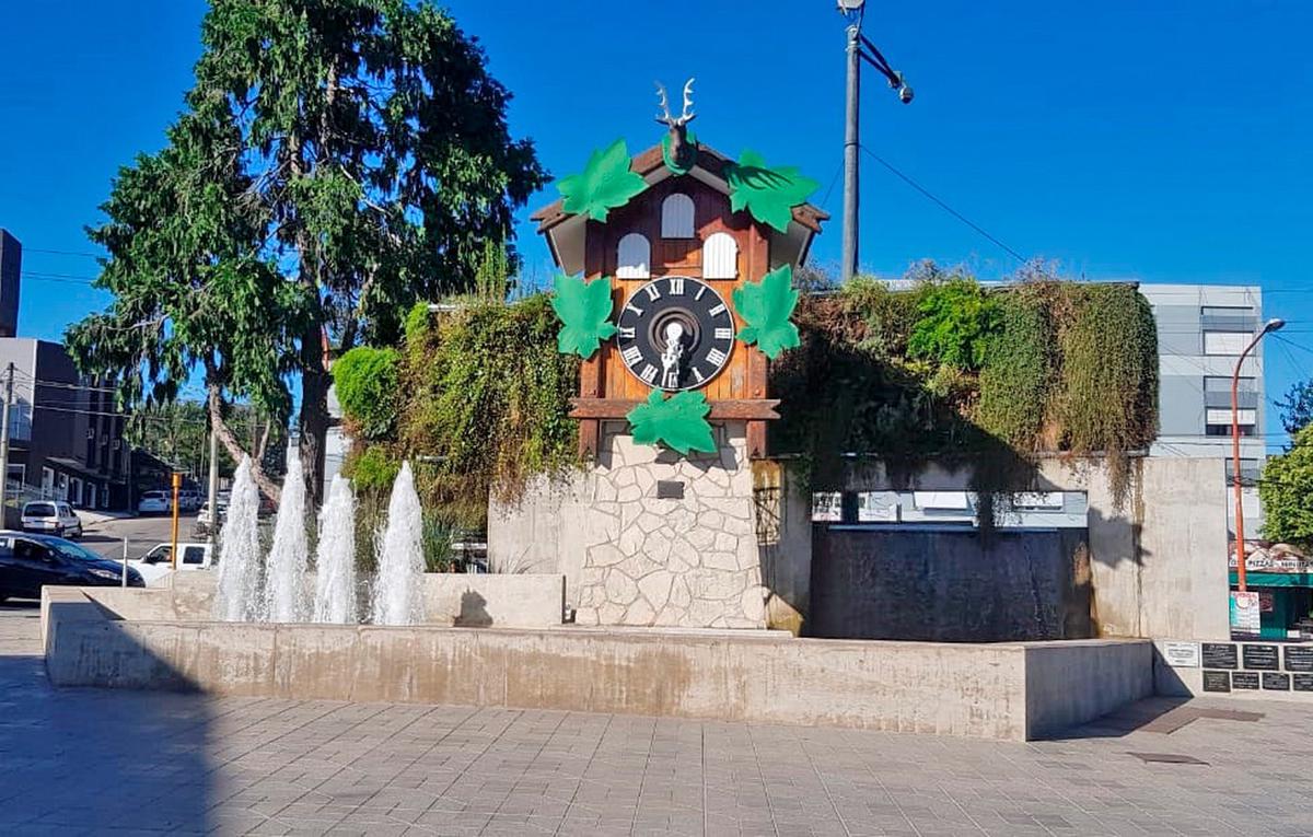 El Reloj Cu Cú de Villa Carlos Paz. (Foto: Municipalidad)