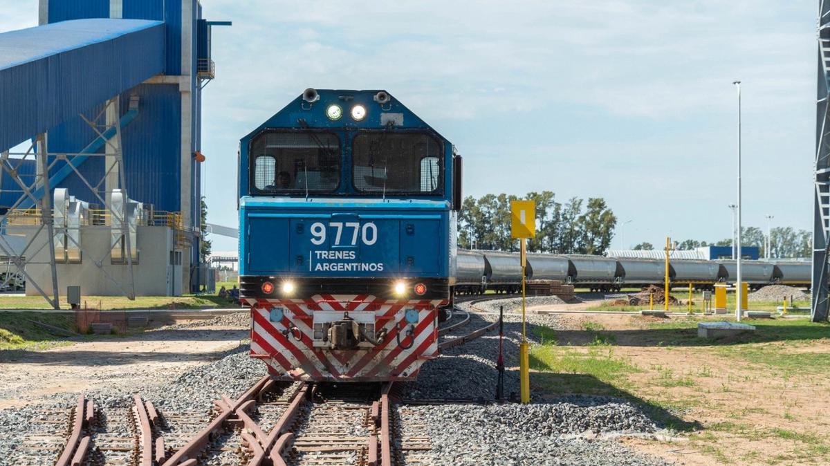 FOTO: Trenes argentinos cargas (Foto: NA)