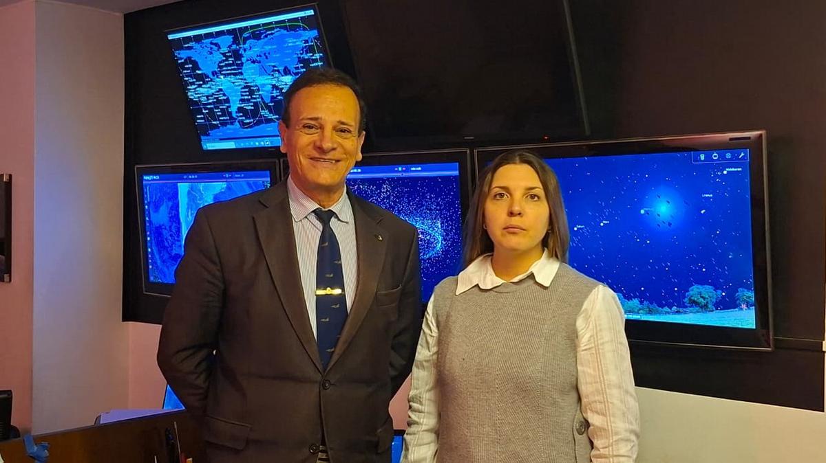Rubén Lianza y Carolina Melia, director e integrante del CIAE.