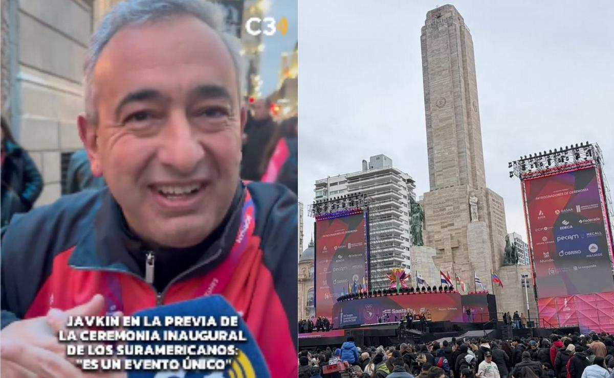 Pablo Javkin valoró la apertura de los Juegos Suramericanos en Rosario.