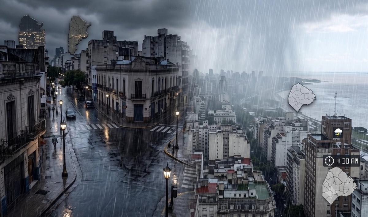 Pronóstico de lluvias en Buenos Aires: se esperan tormentas para los próximos días