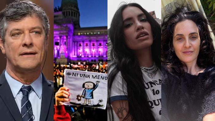 Famosos se suman al reclamo de Ni Una Menos en una nueva marcha