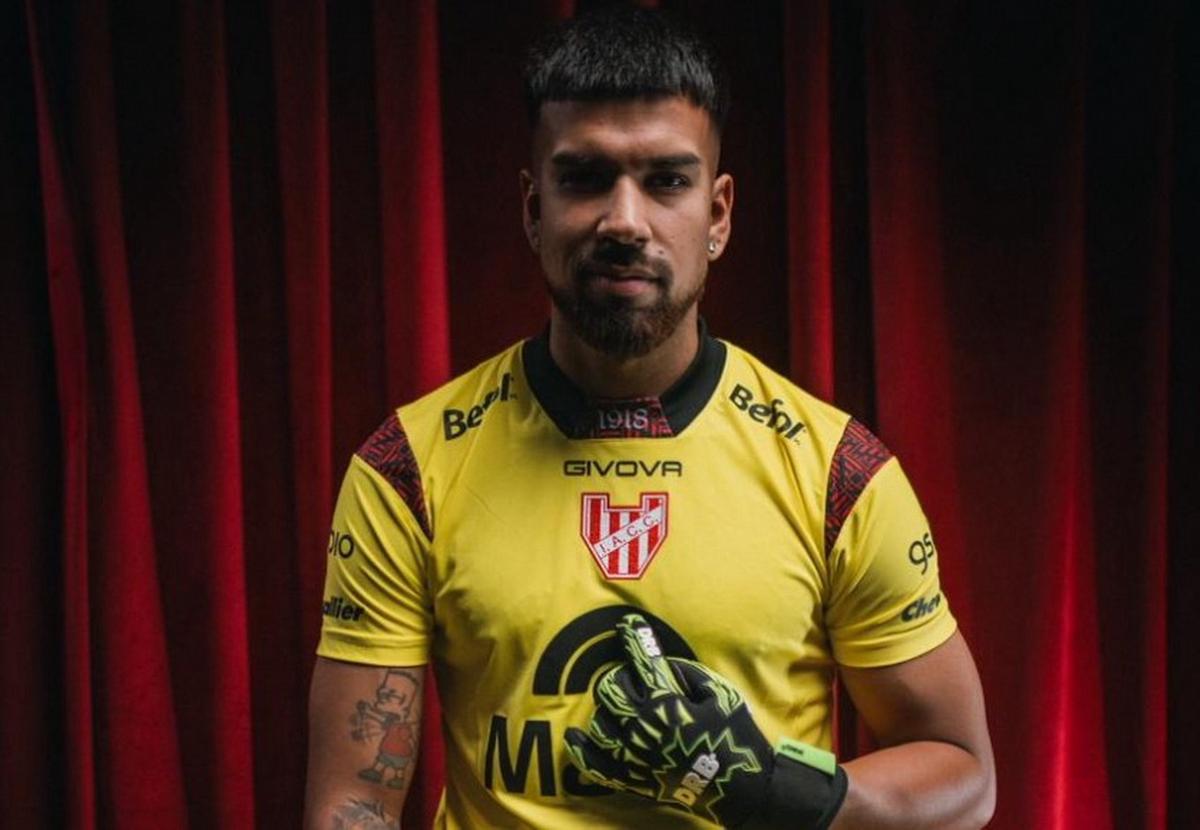 El arquero Lautaro Maldonado, nuevo refuerzo albirrojo (Foto: Prensa IACC)