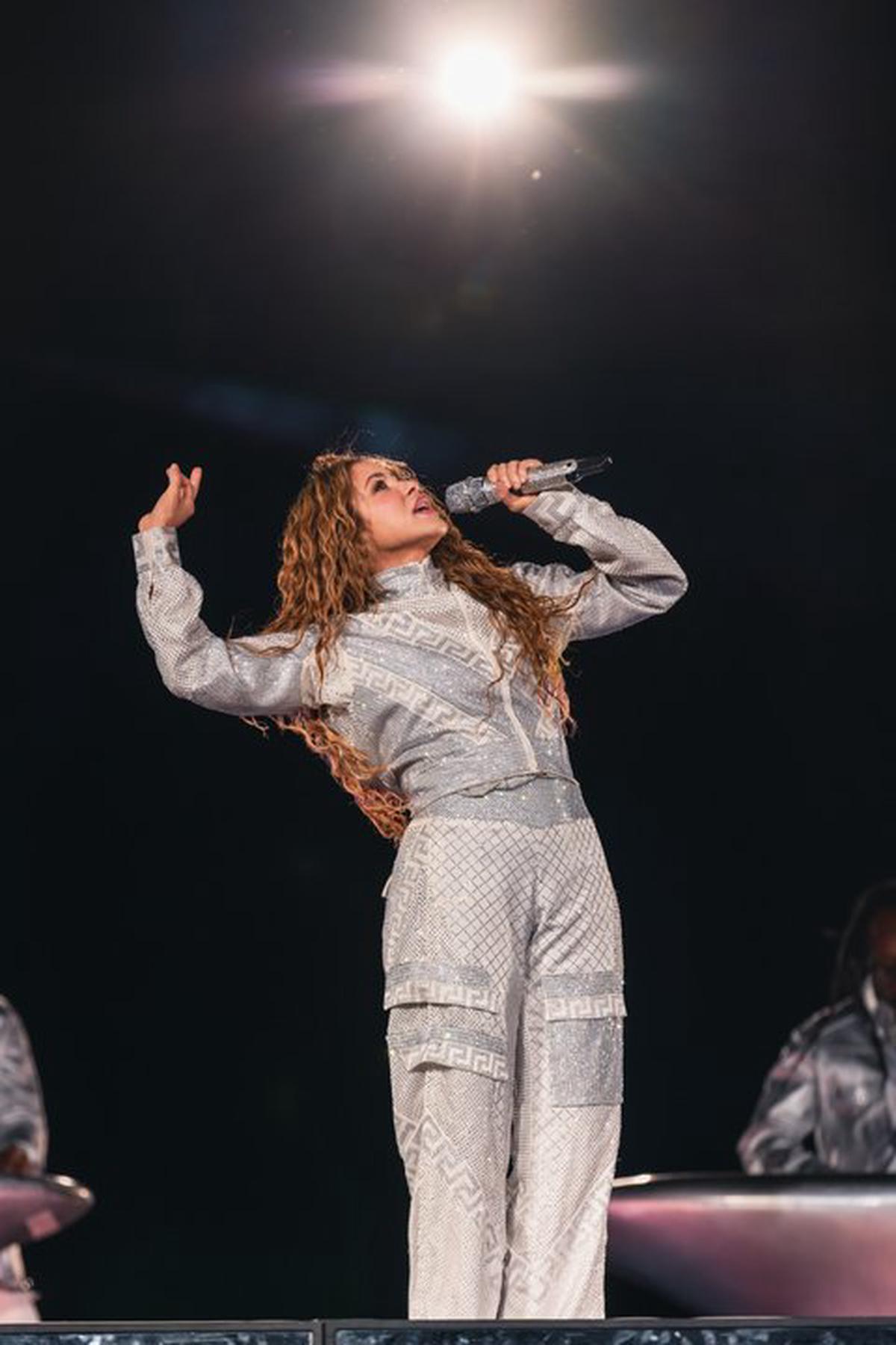 Shakira deslumbró con sus looks en Vélez. Foto: Agencia NA/Fénix Entertainment Group