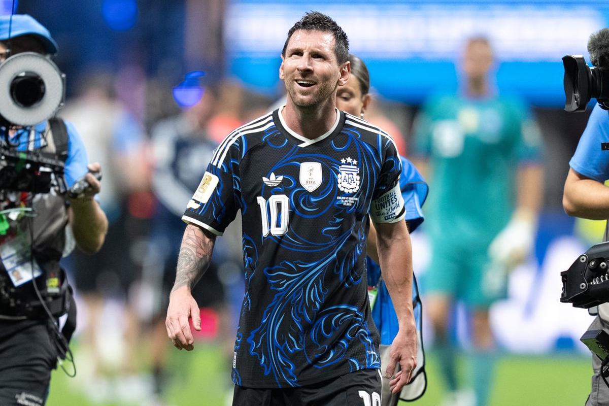 Lionel Messi, el abanderado de la ilusión argentina.