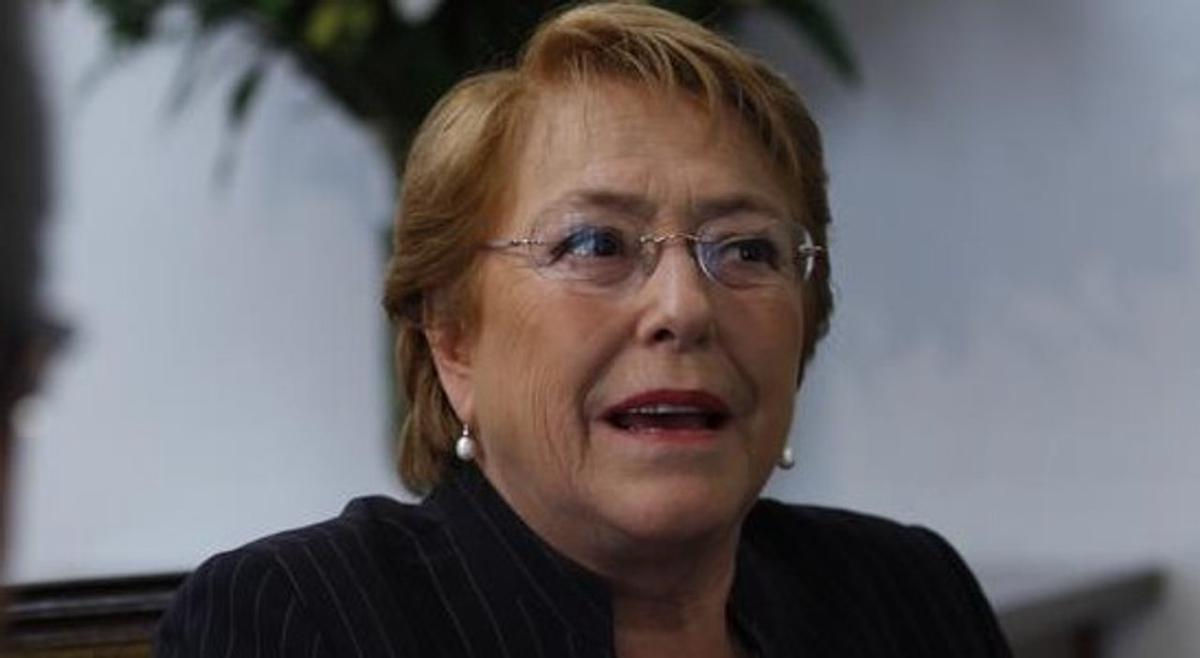 Bachelet bajó su candidatura a la ONU.