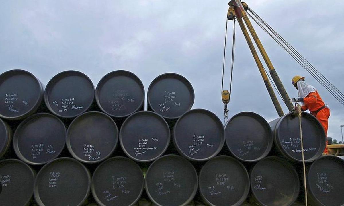 Barriles de petróleo.