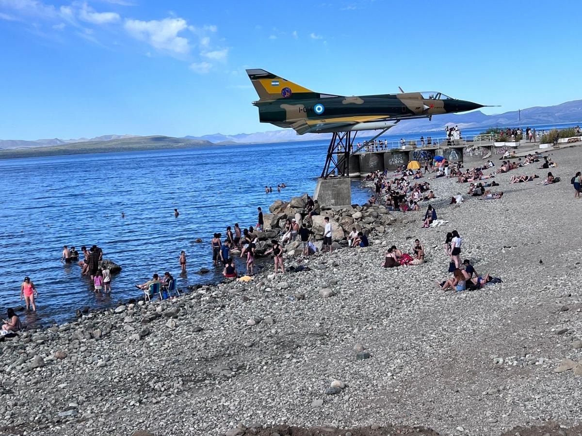 Playa Bonita se consolida como uno de los destino favoritos de Bariloche