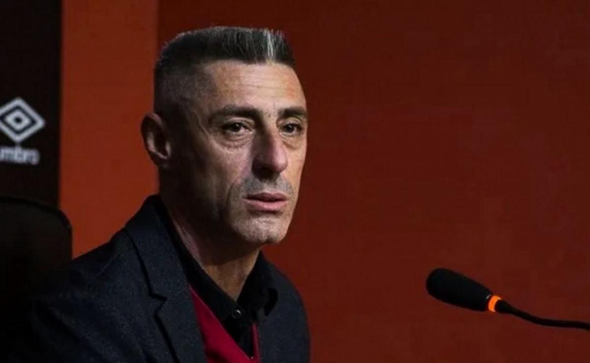 El candidato a presidente de la Lepra, Cristian D'Amico.