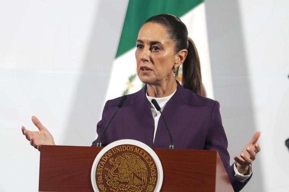 Claudia Sheinbaum presidenta de México, ratificó el apoyo de su Gobierno a Cuba