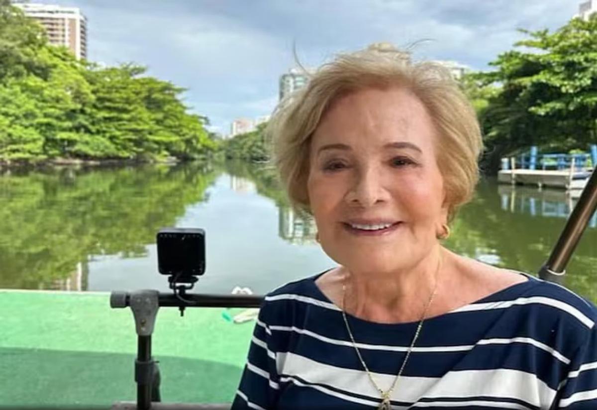 Murió Gloria Menezes, una de las grandes figuras de la televisión brasileña.