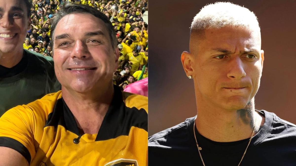 Richarlison enfureció contra Bolsonaro.