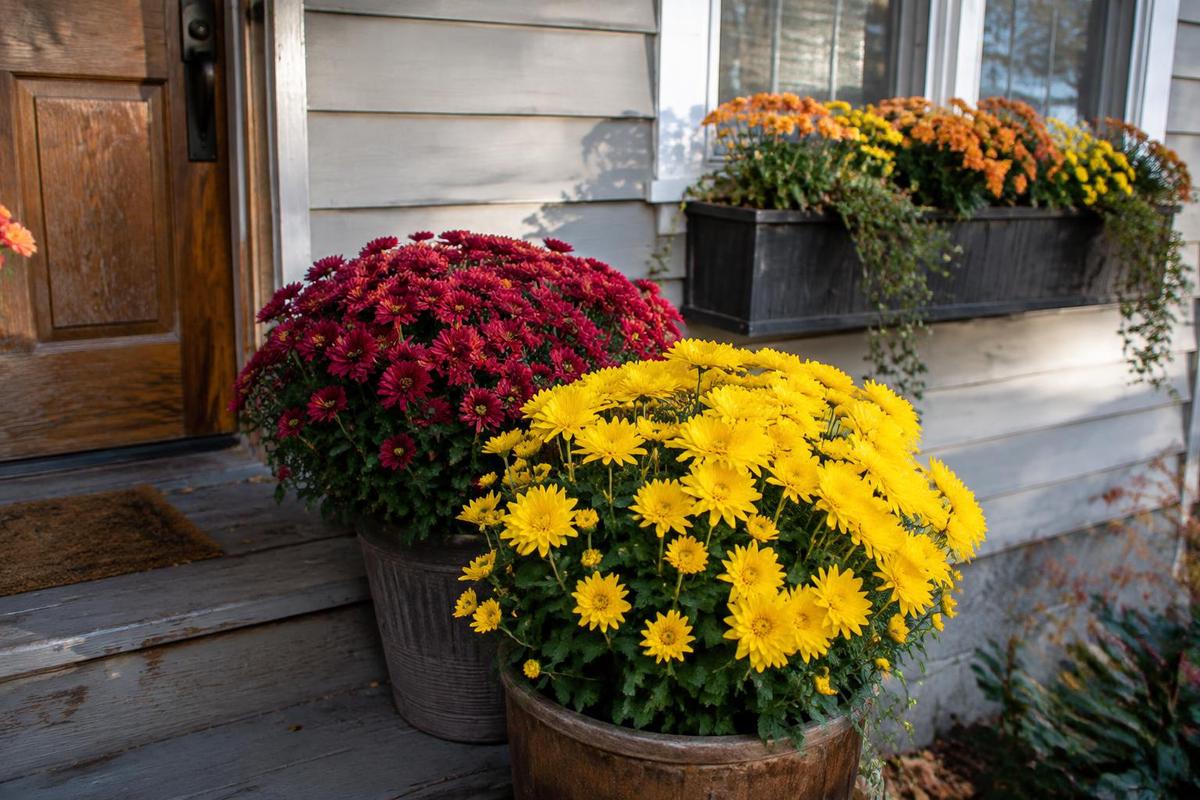 Consejos para cuidar los mums en otoño