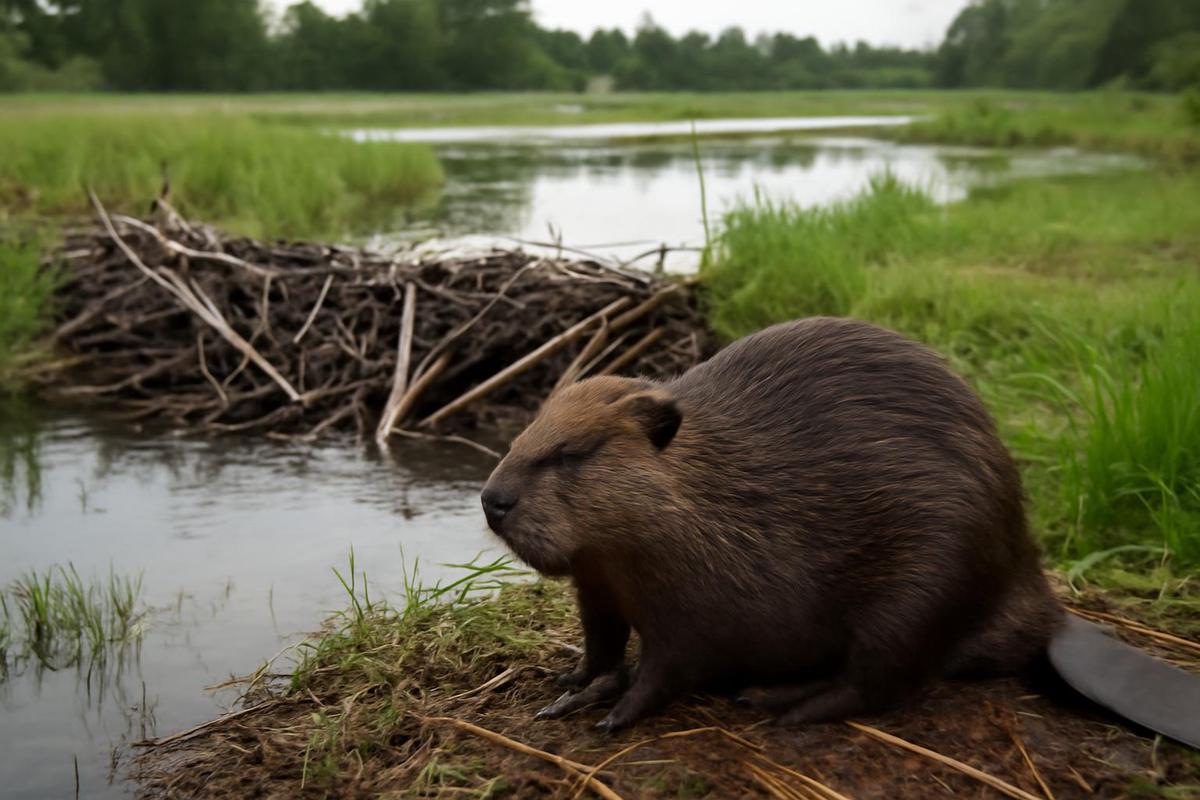 Castores transforman ríos en sumideros de carbono