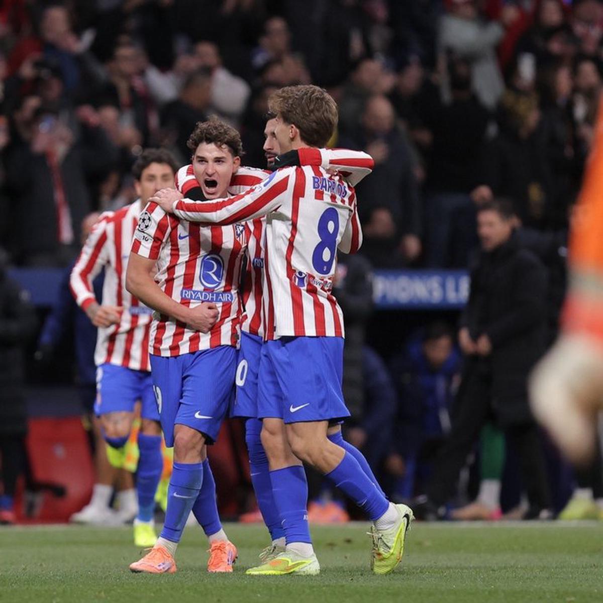 Festejo de Julián Álvarez. Foto: Agencia NA (archivo).