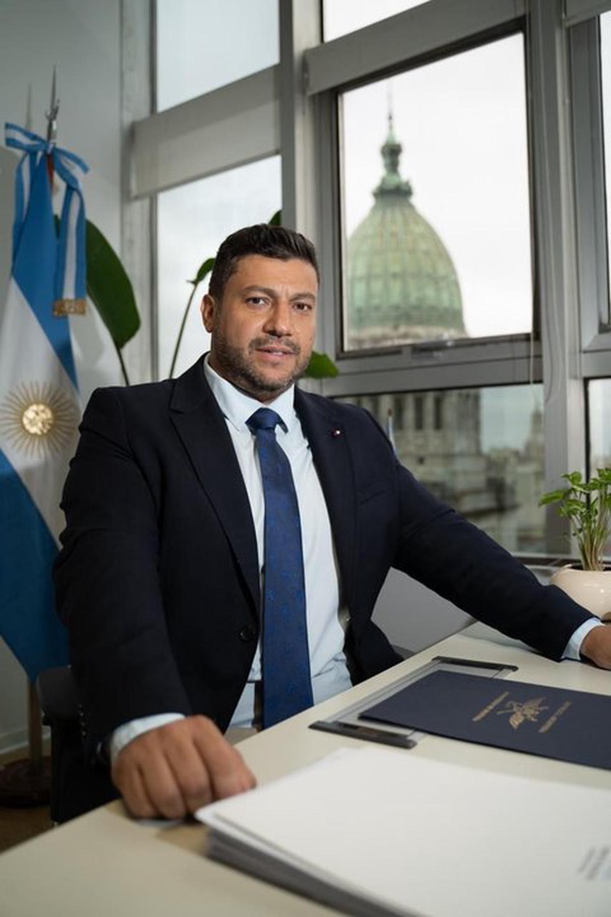 Diputado nacional Gabriel Chumpitaz. Foto: NA (Archivo).