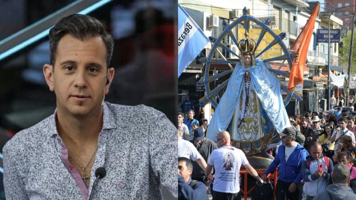 Matías Bertolotti criticó la Peregrinación de Luján y desató polémica en redes