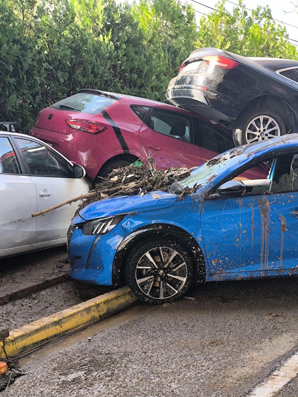 FOTO: El temporal en Valencia dejó un escenario dantesco.