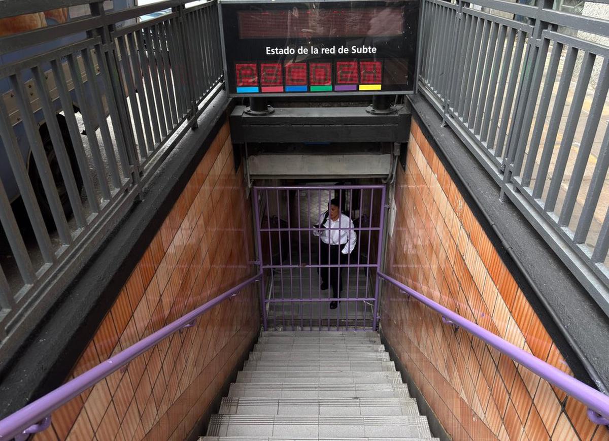 Paro total en el Subte de Buenos Aires por detenciones de delegados sindicales