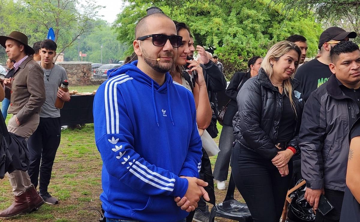 FOTO: El humorista Camilo Nicolás, en la presentación oficial del Festival de Jesús María.