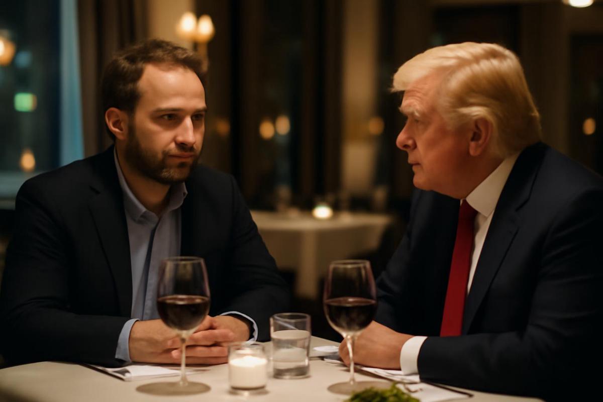 Dario Amodei y Donald Trump