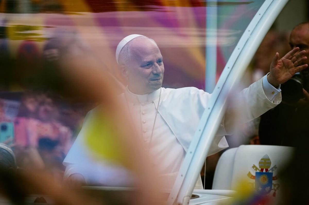 El papa visita el