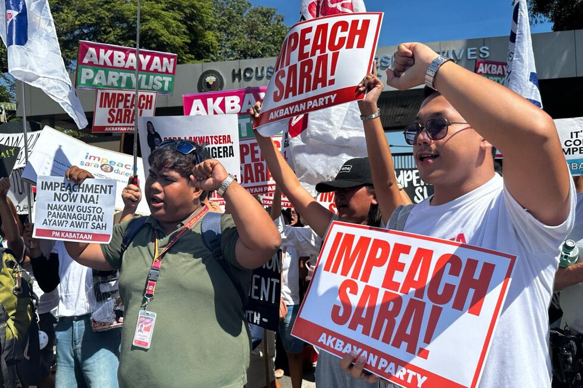 Parlamentarios de Filipinas votan para someter a juicio político a la vicepresidenta Sara Duterte