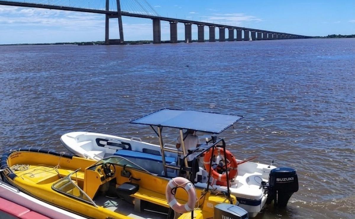 Taxis nauticos en la ciudad de Rosario.