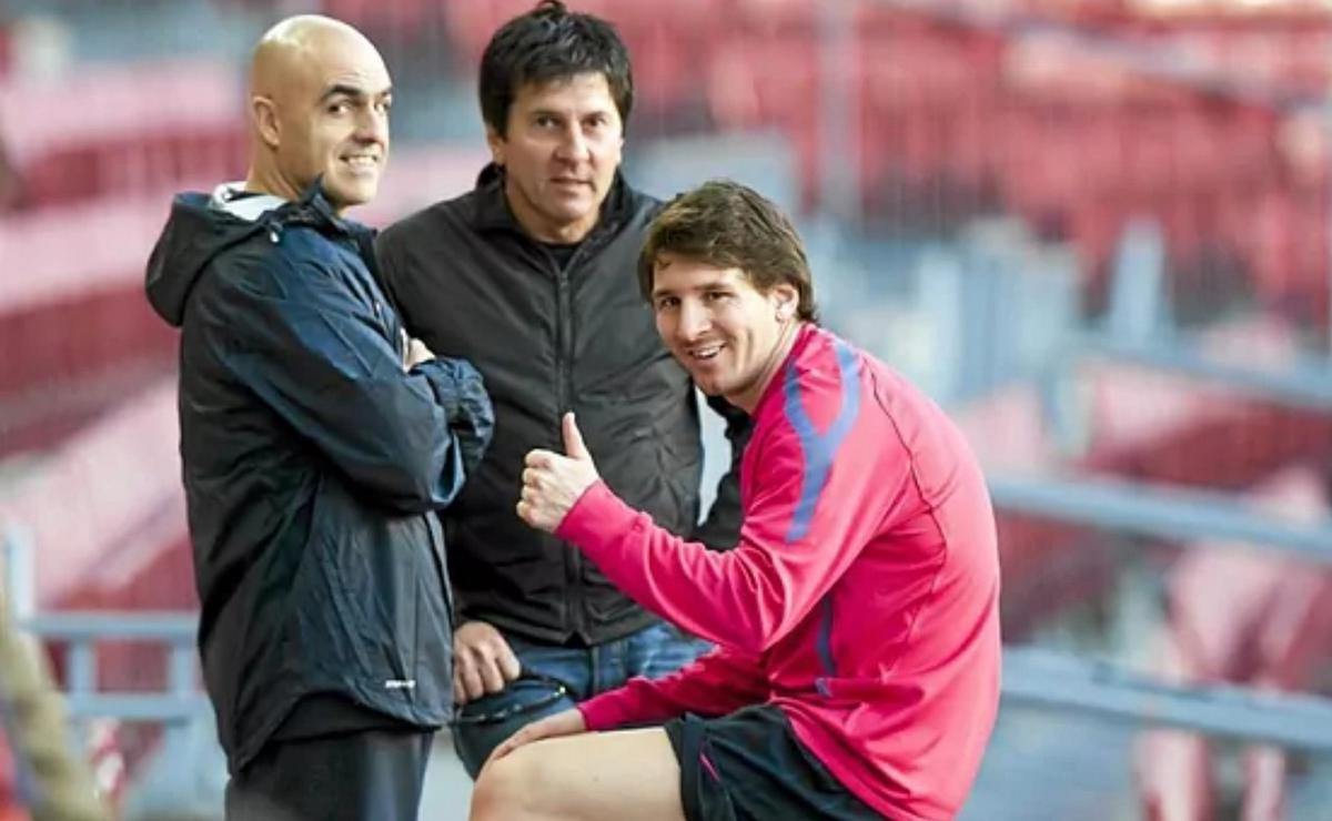 Barcelona y Real Madrid despidieron a Jorge Messi.